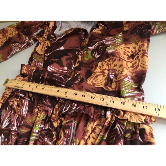 Fall Bloom” by Walter Baker – earthy florals & vintage charm SZ M - Picture 13 of 16